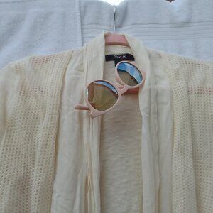 Bundle sunglasses&Style&Co exquisite stylish 100%-cotton knit cardigan brand new
